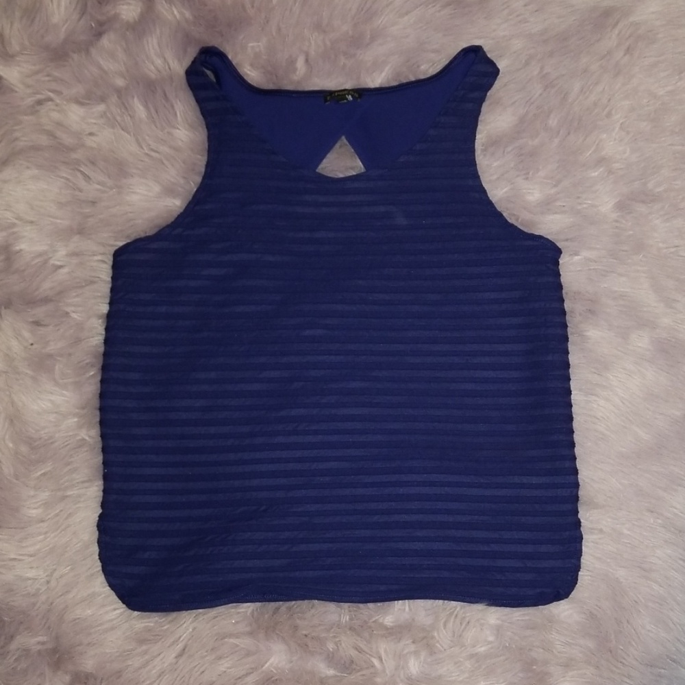 EXPRESS BLUE BLOUSE TANK